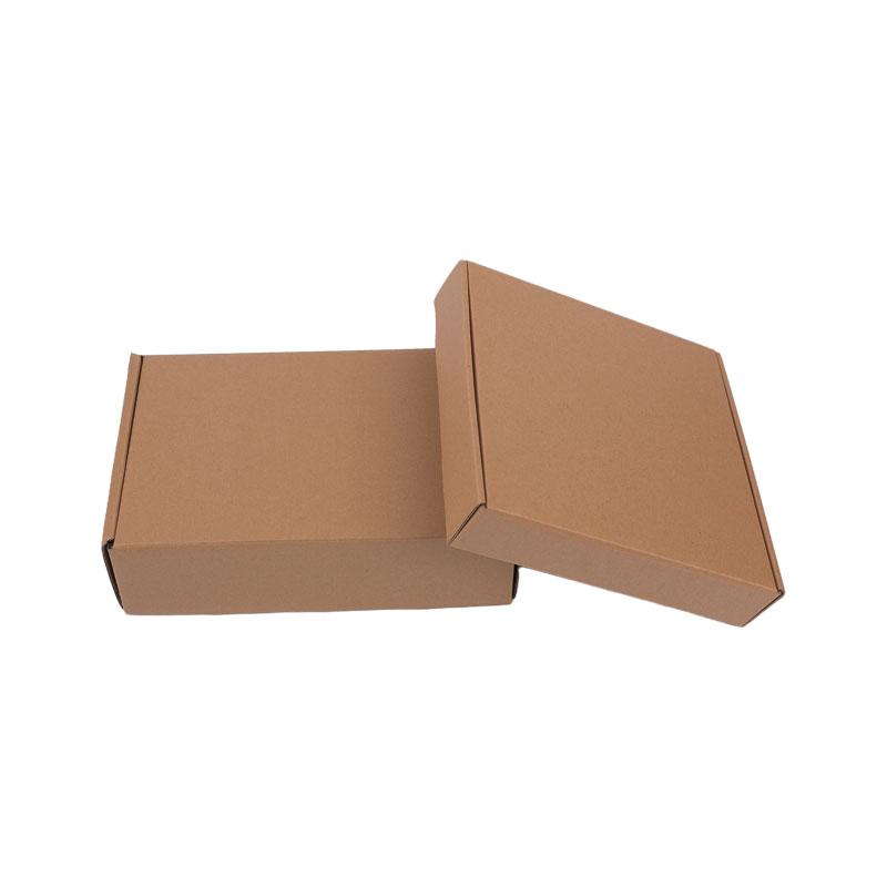 Natural airplane packaging box