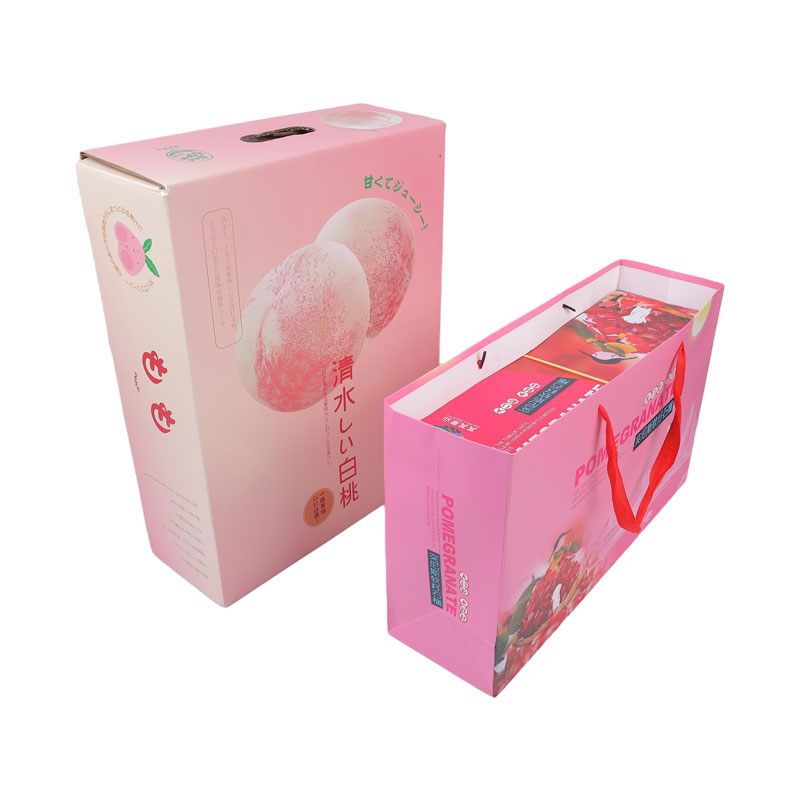 4 color printing heaven and earth cover fruit packaging box